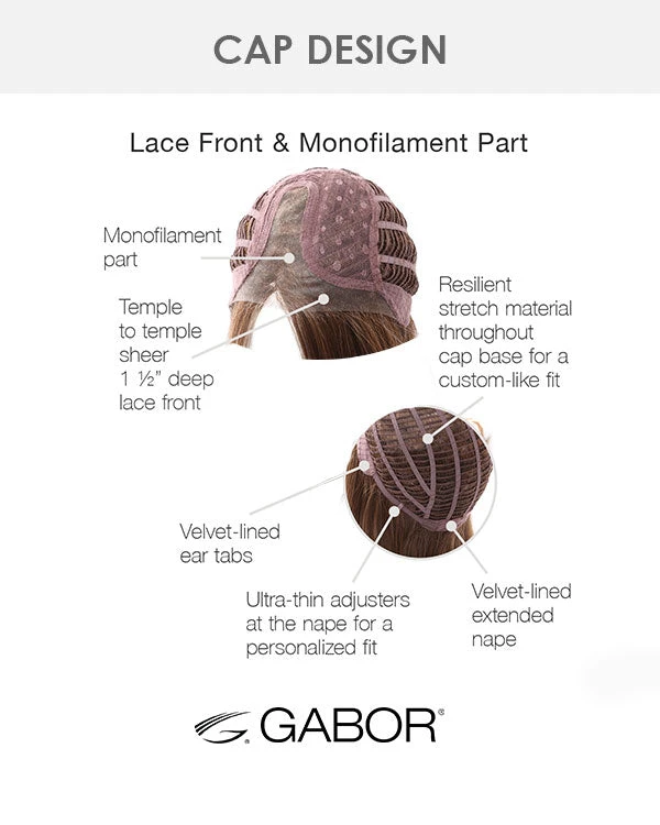 Soft And Subtle-Average/Large | Lace Front & Monofilament Part Synthetic Wig By Gabor 17 Soft And Subtle-Average/Large | Lace Front & Monofilament Part Synthetic Wig By Gabor - Image 17