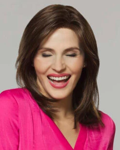 Regal | Lace Front & Monofilament Synthetic Wig By Mane Attraction 9 Regal | Lace Front & Monofilament Synthetic Wig By Mane Attraction -Best Wig Outlet Store MA413 Regal Chestnut smile