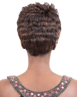 Cameo | Synthetic Wig By Motown Tress -Best Wig Outlet Store MT20485 Cameo 4 30 back
