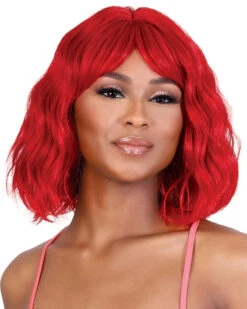 Gitty | Synthetic Wig By Motown Tress -Best Wig Outlet Store MT20580 Gitty DeepRed M2