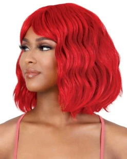 Gitty | Synthetic Wig By Motown Tress -Best Wig Outlet Store MT20580 Gitty DeepRed S1