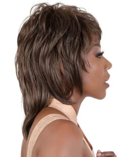 Neola | Synthetic Wig By Motown Tress -Best Wig Outlet Store MT20585 Neola Brown30 S1