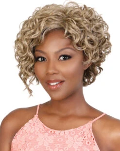 Maxie | Synthetic Wig By Motown Tress -Best Wig Outlet Store MT20591 Maxie BlondeSwirl M2