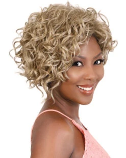 Maxie | Synthetic Wig By Motown Tress -Best Wig Outlet Store MT20591 Maxie BlondeSwirl S