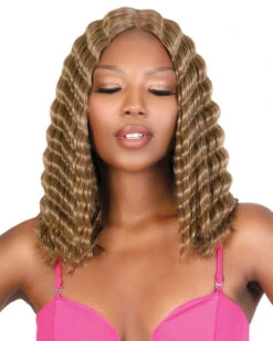 DP Floy | Lace Part Synthetic Wig By Motown Tress -Best Wig Outlet Store MT30072 DP Floy M3