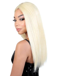 LDP-Fine18 | Lace Front & Lace Part Synthetic Wig By Motown Tress -Best Wig Outlet Store MT31077 LDP Fine18 613 side