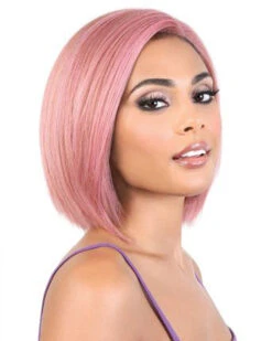 LDP-Diaz | Lace Front & Lace Part Synthetic Wig By Motown Tress -Best Wig Outlet Store MT31082 LDPDiaz PinkGold side2