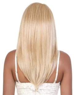 KWL Sola20 | Lace Front Synthetic Wig By Motown Tress -Best Wig Outlet Store MT31111 KWL Sola20 HoneyBlonde back