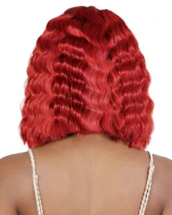 LDP-Crimp6 | Lace Front & Lace Part Synthetic Wig By Motown Tress -Best Wig Outlet Store MT31119 LDP Crimp6 Copper back