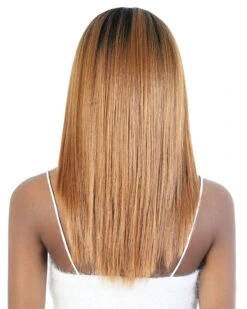 LS137 Pink | Lace Front Synthetic Wig By Motown Tress 8 LS137 Pink | Lace Front Synthetic Wig By Motown Tress -Best Wig Outlet Store MT31145 LS137Pink OT27 back