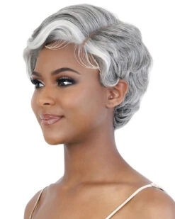 LDP-Kari | Lace Front & Lace Part Synthetic Wig By Motown Tress 10 LDP-Kari | Lace Front & Lace Part Synthetic Wig By Motown Tress -Best Wig Outlet Store MT31167 LDP Kari S2