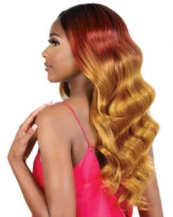 CLS Alpha | Lace Part Synthetic Wig By Motown Tress -Best Wig Outlet Store MT31171 CLS Alpha 3TAuburn27 S