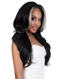 LUHD Aiza | Lace Front Synthetic Wig By Motown Tress -Best Wig Outlet Store MT31182 LUHDAiza S1