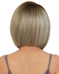 HBL Frida | Lace Front & Lace Part Human Hair Blend Wig By Motown Tress -Best Wig Outlet Store MT37278 HBL Frida OTL Sand B