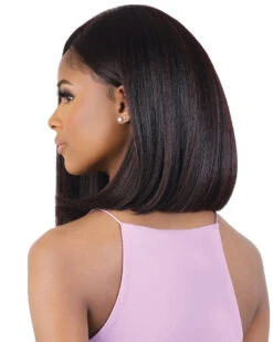 HBL Selina | Lace Front & Lace Part Human Hair Blend Wig By Motown Tress -Best Wig Outlet Store MT37282 HBL Selina S3