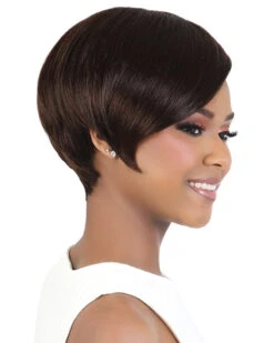 HRC Vida | Lace Crown Remy Human Hair Wig By Motown Tress -Best Wig Outlet Store MT37288 HRC Vida S1