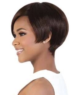 HRC Vida | Lace Crown Remy Human Hair Wig By Motown Tress -Best Wig Outlet Store MT37288 HRC Vida S2
