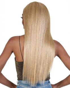 WHLB Luth | Lace Front Human Hair Blend Wig By Motown Tress -Best Wig Outlet Store MT37301 WHLB Luth B