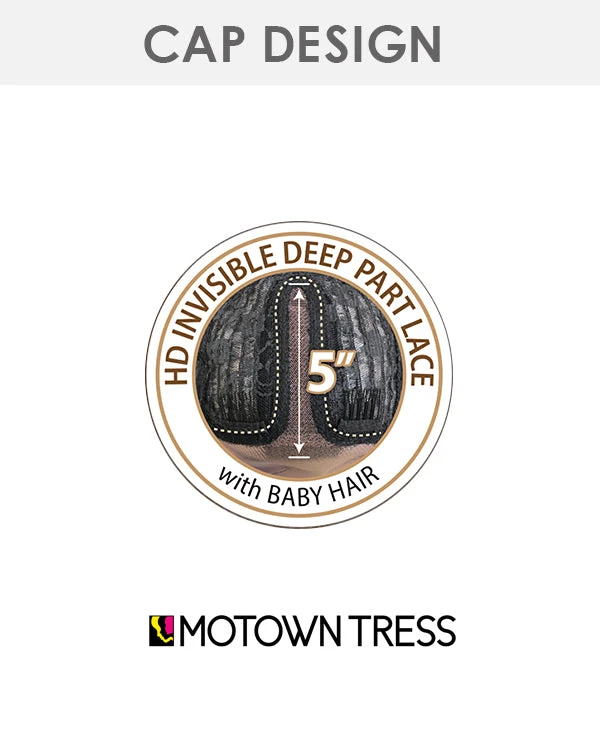 LDP-Kari | Lace Front & Lace Part Synthetic Wig By Motown Tress 7 LDP-Kari | Lace Front & Lace Part Synthetic Wig By Motown Tress - Image 7