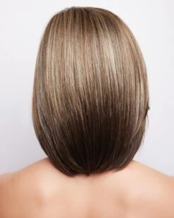 Zane (Exclusive) | Lace Front & Monofilament Part Synthetic Wig By Noriko -Best Wig Outlet Store NO1717 Zane ChocolateFrost R back