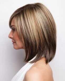 Zane (Exclusive) | Lace Front & Monofilament Part Synthetic Wig By Noriko -Best Wig Outlet Store NO1717 Zane ChocolateFrost R side