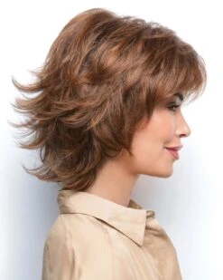 Lexy (Exclusive) | Synthetic Wig By Noriko -Best Wig Outlet Store NO20034 Lexy Rerracotta H side