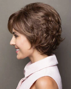 Sandie (Exclusive) | Synthetic Wig By Noriko -Best Wig Outlet Store NO20042 Sandie AuburnSugar R side2