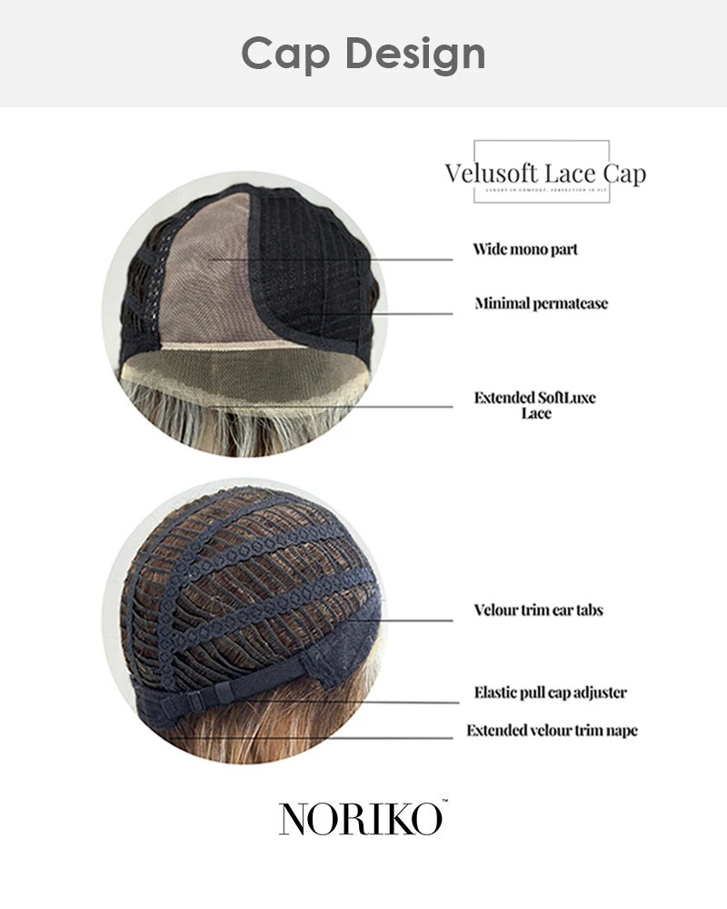 Beau | Lace Front & Monofilament Part Synthetic Wig By Noriko 15 Beau | Lace Front & Monofilament Part Synthetic Wig By Noriko - Image 15