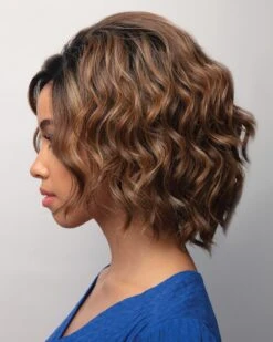 Attitude | Lace Front Synthetic Wig By Orchid -Best Wig Outlet Store OC4107 Attitude MoltenAmber side