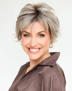 Star (Exclusive) | Lace Front & Monofilament Part Synthetic Wig By Orchid -Best Wig Outlet Store OC6544 Star SlateChocolateSplit M1 f5523c4d 29da 442c 9eb4 4038b67d78d2