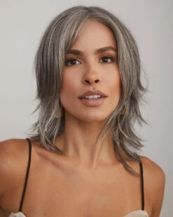 Alicia | Lace Front & Monofilament Part Synthetic Wig By Orchid -Best Wig Outlet Store OC6546 Alicia MoonlitSilk F1