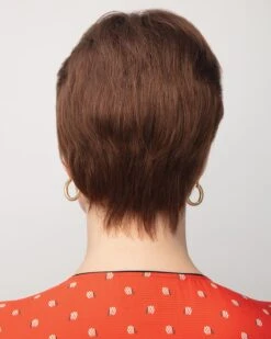 Kris | Monofilament Human Hair Wig By Orchid -Best Wig Outlet Store OC8704 Kris BrownSpice back