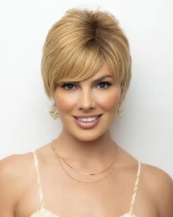 Kris | Monofilament Human Hair Wig By Orchid -Best Wig Outlet Store OC8704 Kris MoonlightBlondeRoot main