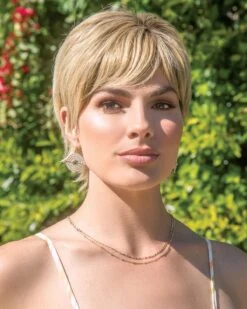 Kris | Monofilament Human Hair Wig By Orchid -Best Wig Outlet Store OC8704 Kris MoonlightBlondeRoot mainoutside