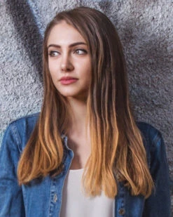 PLF005HM | Lace Front & Monofilament Human Hair Wig By Louis Ferre -Best Wig Outlet Store PLF005 CreamyCocoa side