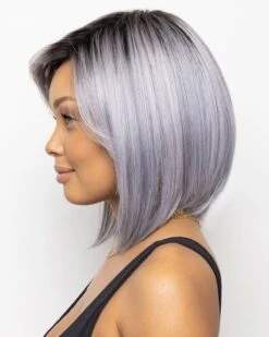 Silky Sleek | Synthetic Wig By Rene Of Paris -Best Wig Outlet Store RP1507 SilkySleek LunarHaze side
