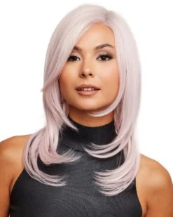 Cosmo Sleek | Lace Front & Monofilament Part Synthetic Wig By Rene Of Paris -Best Wig Outlet Store RP1511 CosmoSleek IcyPetal F