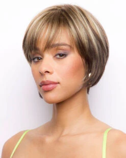 Audrey | Synthetic Wig By Rene Of Paris -Best Wig Outlet Store RP20055 Audrey ChocolateFrost F1 dd27132f e9ea 42ef add2 3e880c494b49