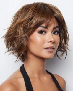 Joss | Synthetic Wig By Rene Of Paris -Best Wig Outlet Store RP2412 Joss MarbleBrown S1