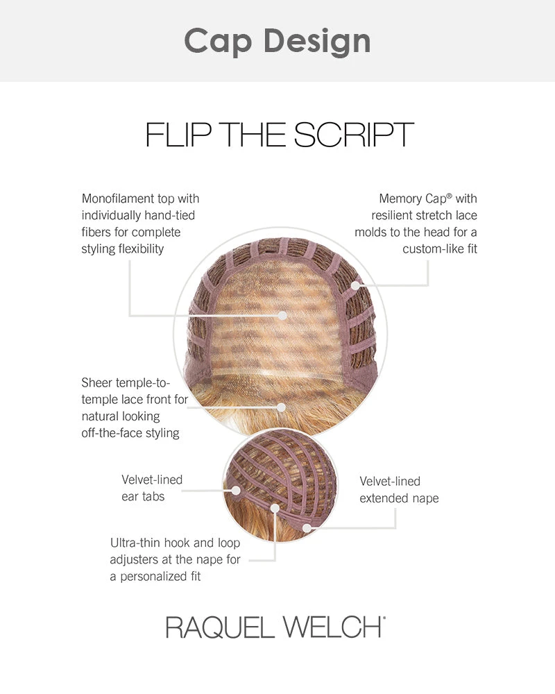 Flip The Script | Lace Front & Monofilament Top Synthetic Wig By Raquel Welch 11 Flip The Script | Lace Front & Monofilament Top Synthetic Wig By Raquel Welch - Image 11