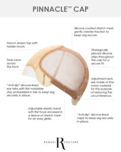 Savoir Faire | Lace Front & Monofilament Human Hair Wig By Raquel Welch 16 Savoir Faire | Lace Front & Monofilament Human Hair Wig By Raquel Welch -Best Wig Outlet Store RW Pinnacle Cap1 02