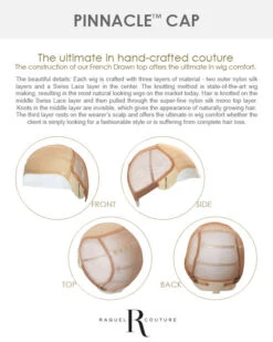 Savoir Faire | Lace Front & Monofilament Human Hair Wig By Raquel Welch 17 Savoir Faire | Lace Front & Monofilament Human Hair Wig By Raquel Welch -Best Wig Outlet Store RW Pinnacle Cap2 02
