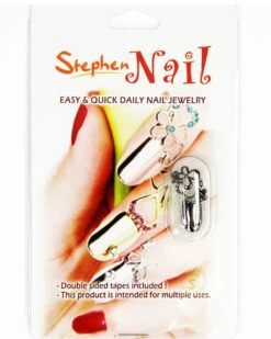 Stephen Nail Jewelry Clover (Small-Black) -Best Wig Outlet Store SN099 Clover S Black p