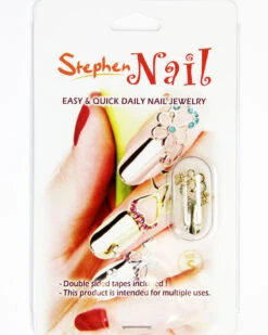 Stephen Nail Jewelry Clover (Small-Gold) -Best Wig Outlet Store SN105 Clover S Gold p
