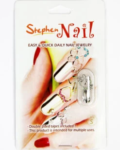 Stephen Nail Jewelry Clover (Small-Silver) -Best Wig Outlet Store SN129 Clover S Silver p