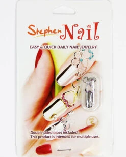 Stephen Nail Jewelry Triple Hearts (Small-Silver) -Best Wig Outlet Store SN280 Triple S Silver p