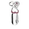 Stephen Nail Jewelry Triple Hearts (Small-Silver)