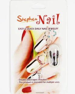 Stephen Nail Jewelry Wing (Small-Black) -Best Wig Outlet Store SN419 Wing S Black p