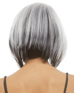 LF Kiora | Lace Front Synthetic Wig By Sepia -Best Wig Outlet Store SP31082 LFKiora 1B Silver back