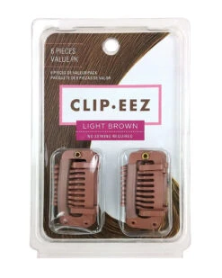 Clip Eez Pin | By Sepia -Best Wig Outlet Store SP90015 ClipEEZ Brown